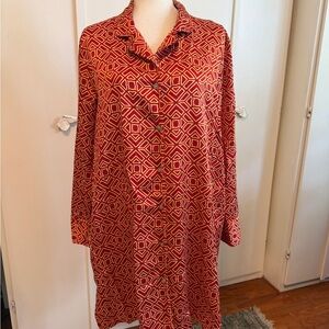 Natori size L nightgown with robe size M